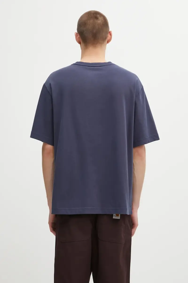 Maison Kitsune T-shirt Uomo Blu 3121611 miniatura 3