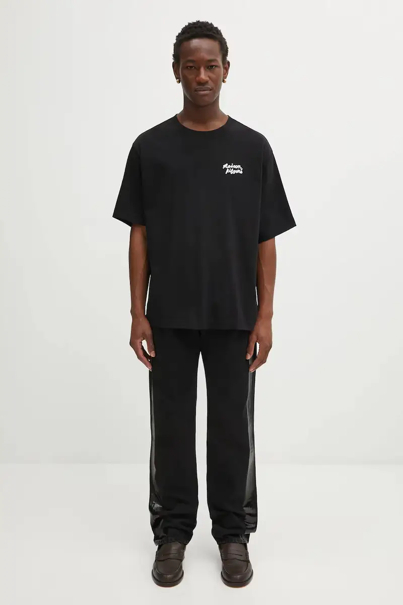 Maison Kitsune T-shirt Uomo Nero 3484399 miniatura 5