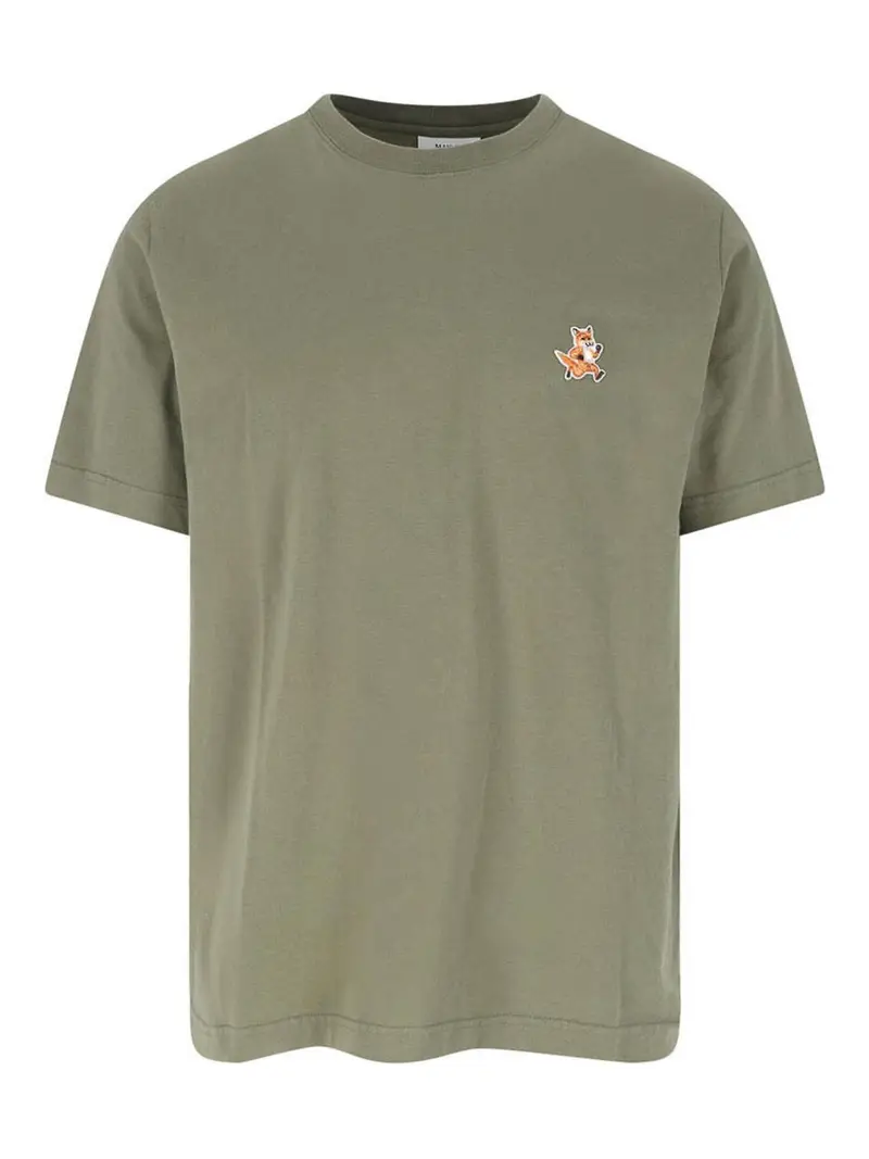 Maison Kitsune T-shirt Verde 3358136