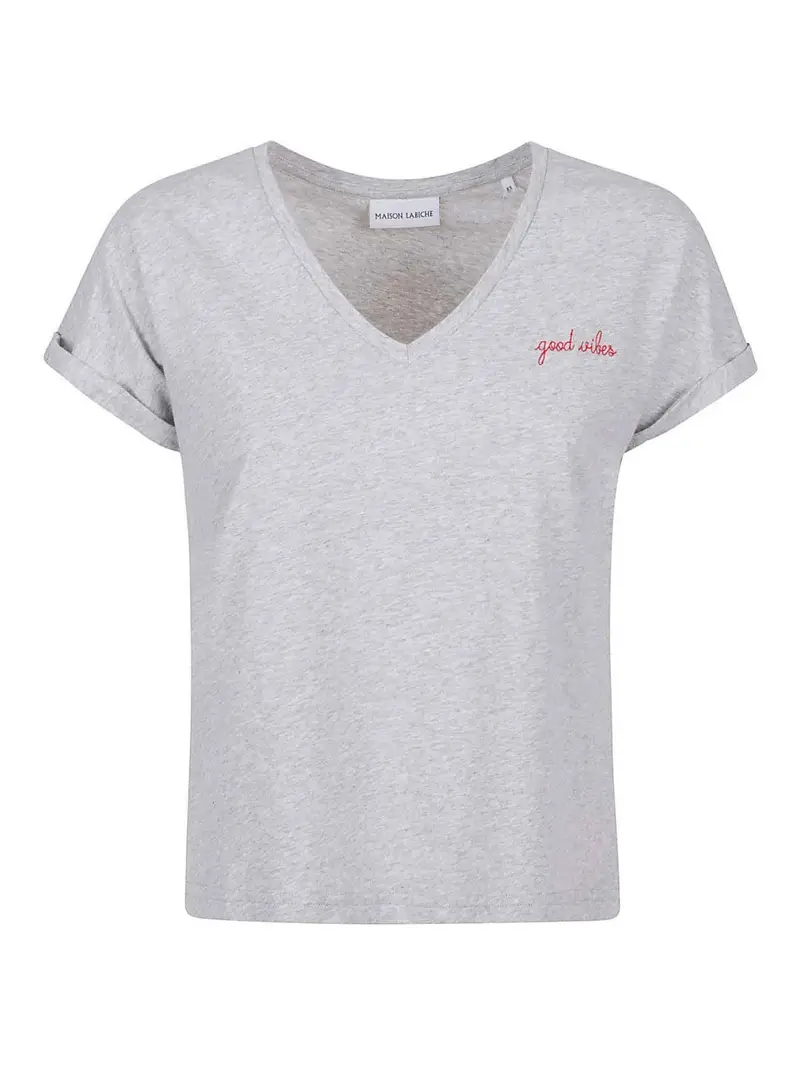 MAISON LABICHE T-shirt Grigio 3295023