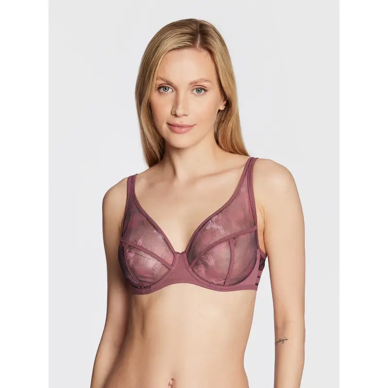 Reggiseno con ferretto Nufit Garden 21137 Viola