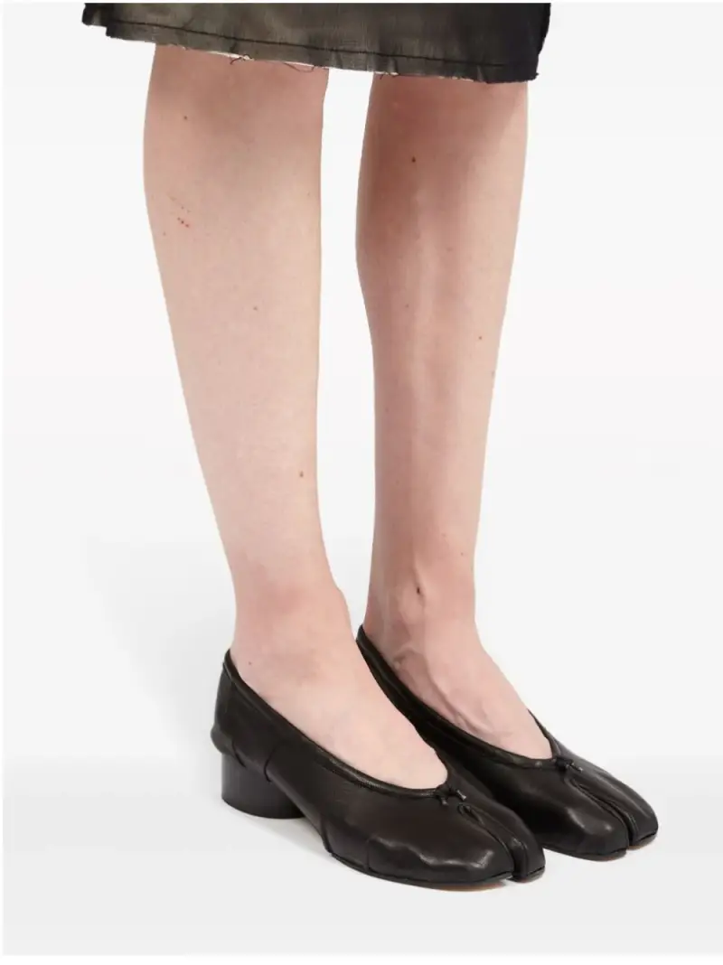 Ballerina Tabi Maison Margiela NERO miniatura 3