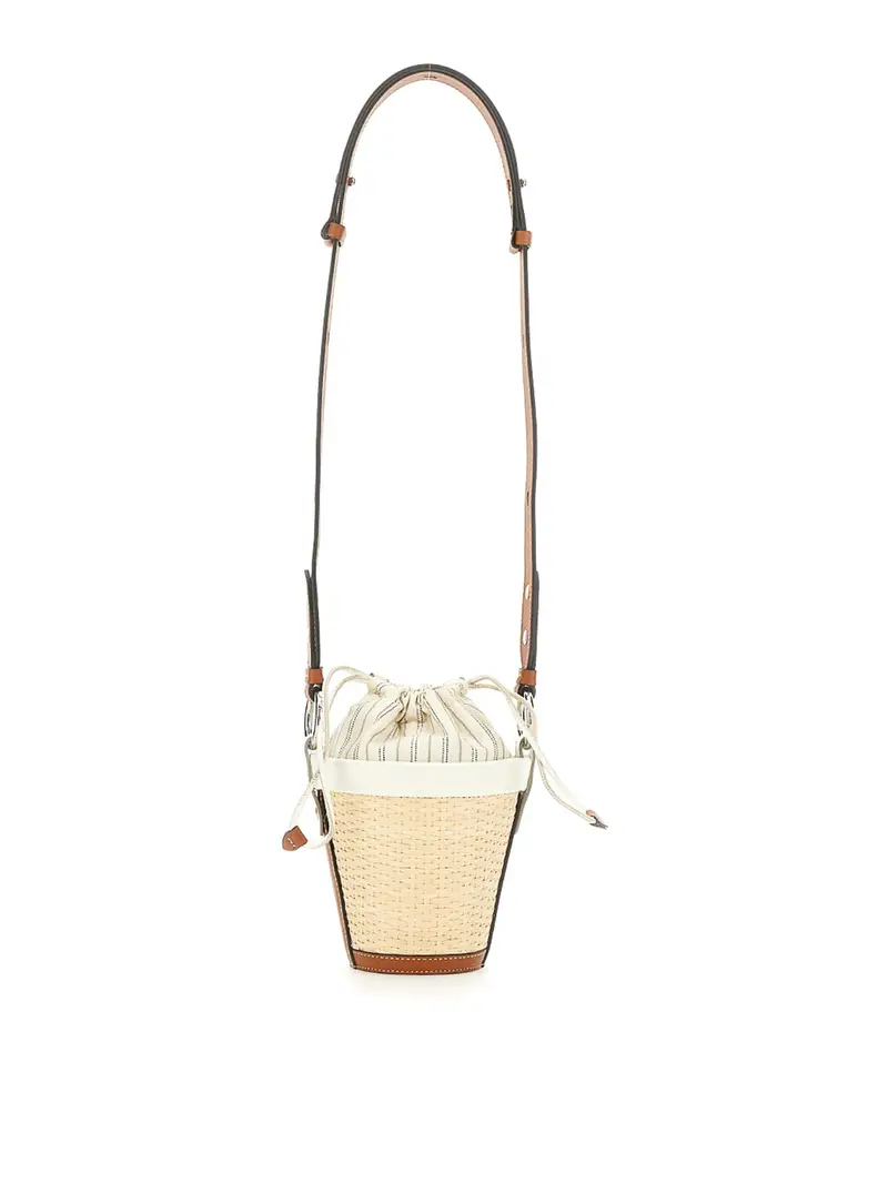 Borsa a secchiello Beige