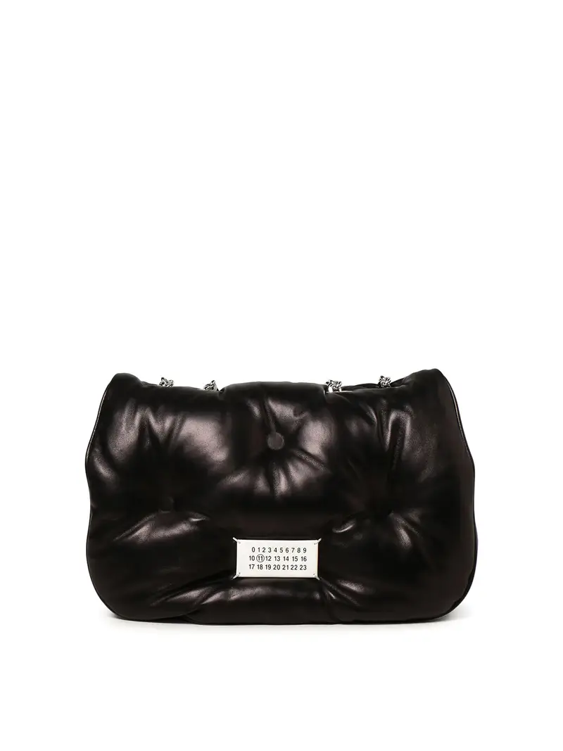 Borsa Glam Slam Flap medium Nero