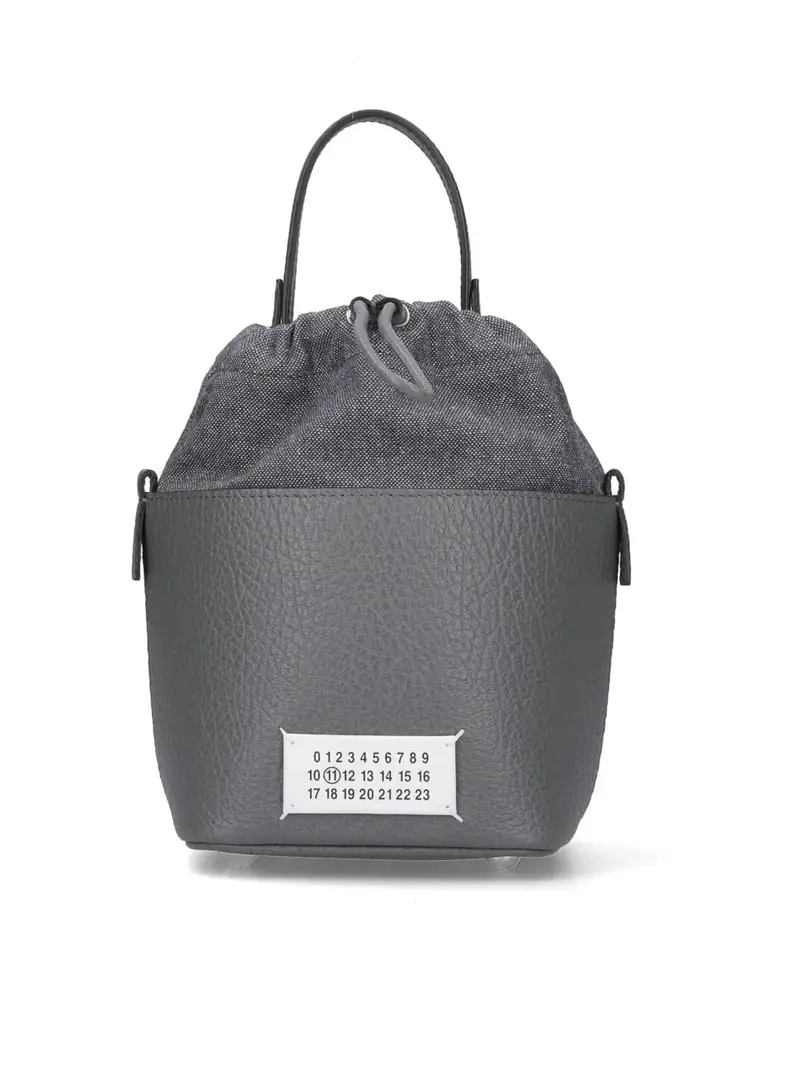 Borsa Secchiello Piccola Grigio