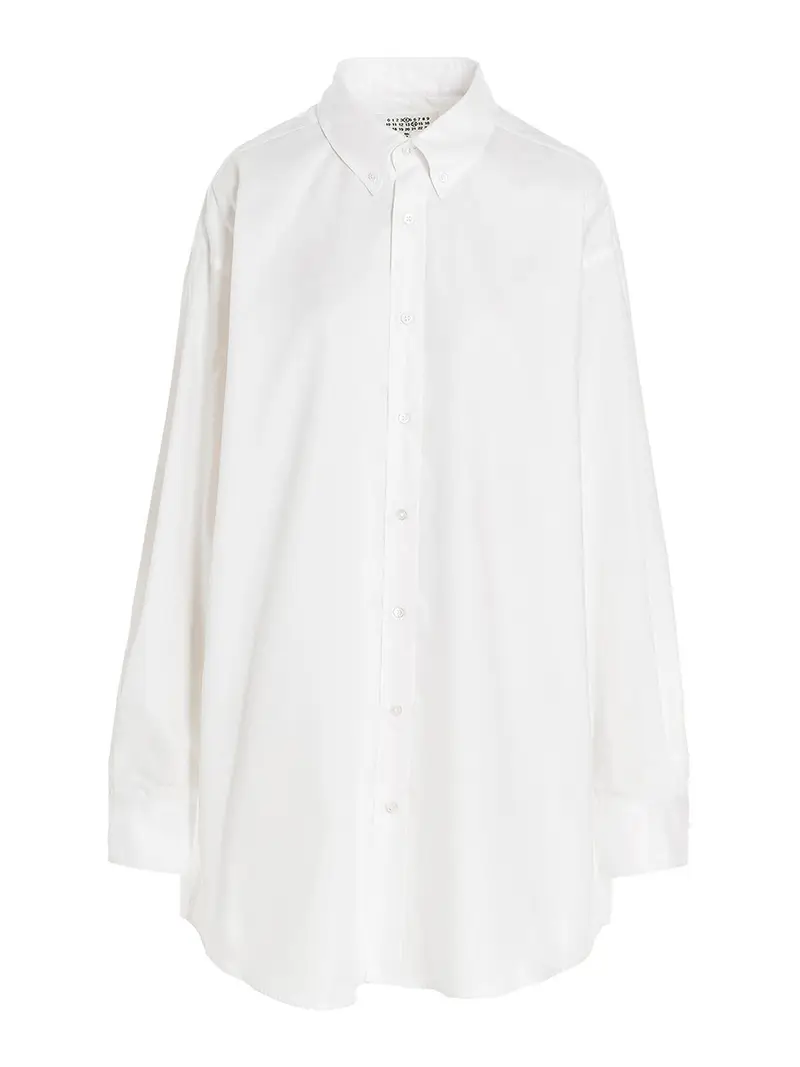 Camicia in cotone Bianco