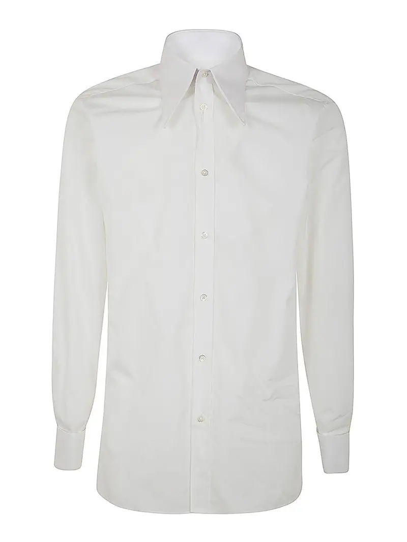 Camicia in cotone Bianco