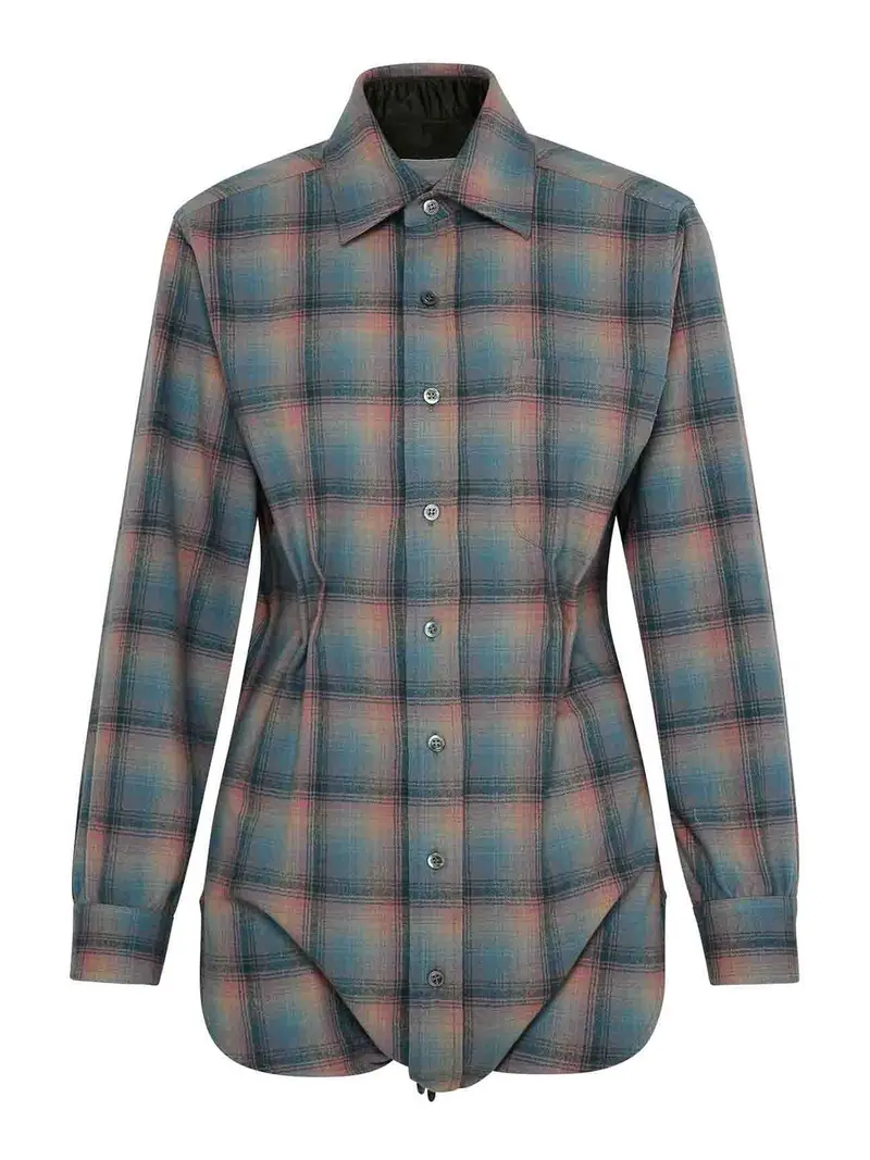 Camicia in cotone Multicolore