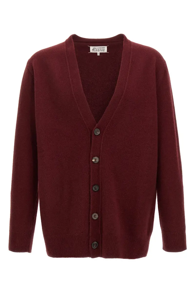 Cardigan Lana Bordeaux
