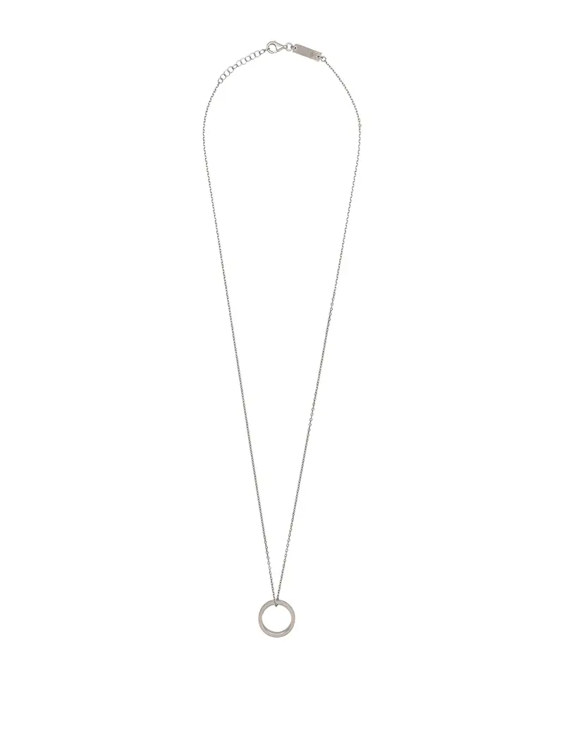 Collana con logo Argento