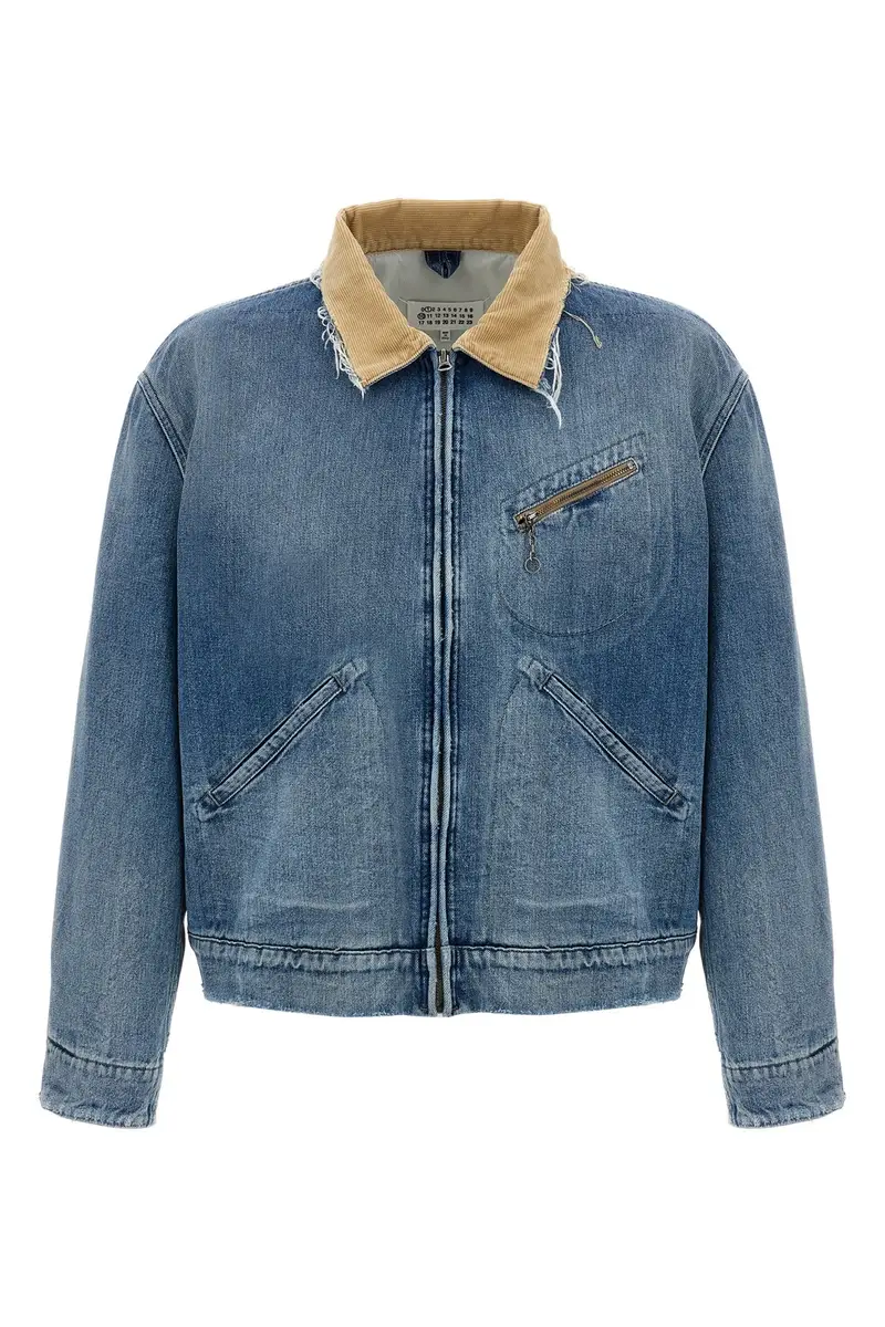 Giacca Denim Azzurro