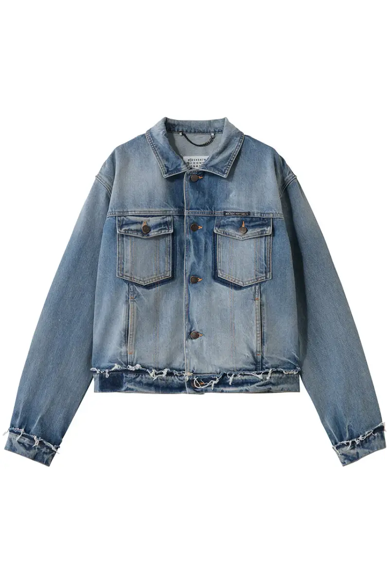Giacca Denim BLU miniatura 3