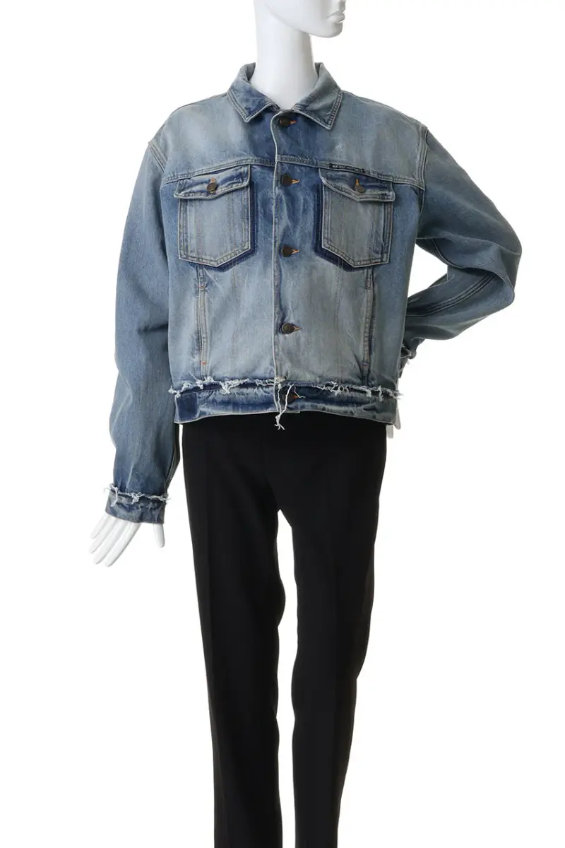 Giacca Denim BLU miniatura 4