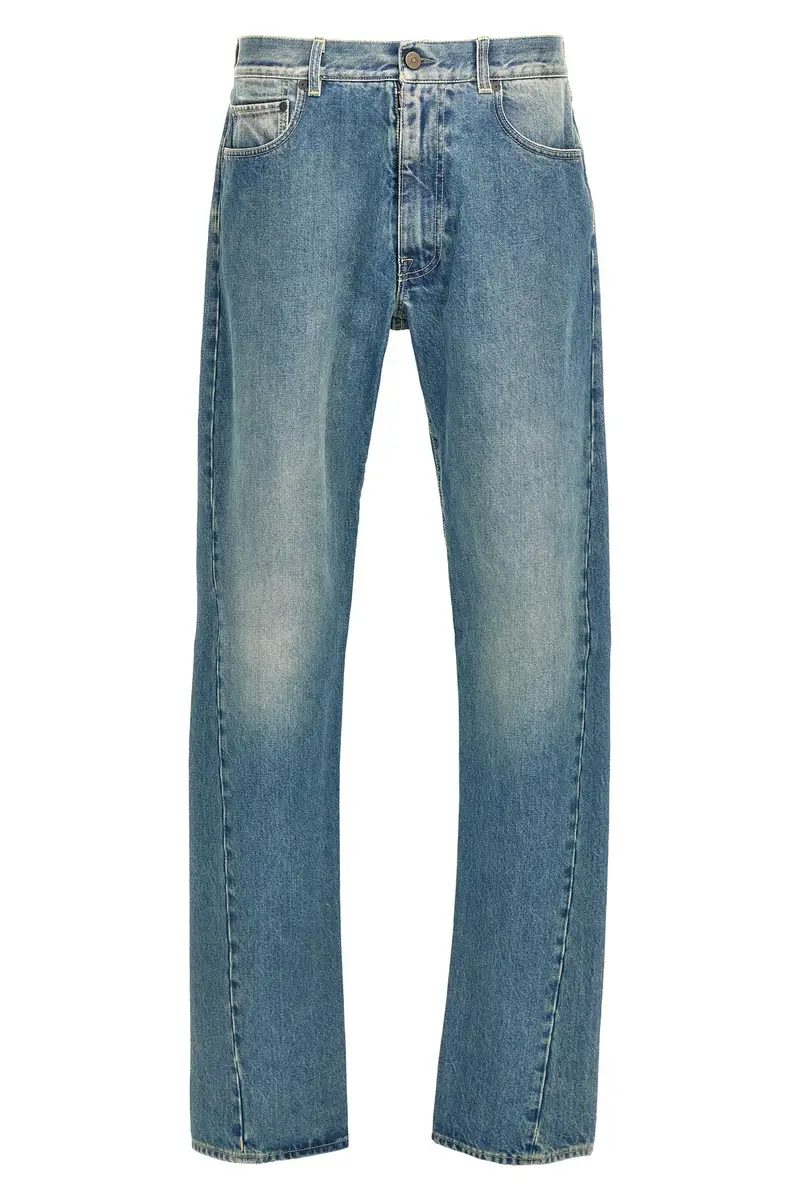 Jeans Denim Lavato Blu