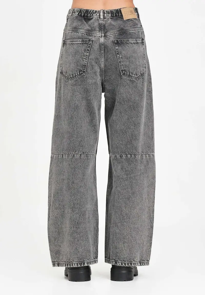 MAISON MARGIELA Jeans Donna Nero 1883585 miniatura 3