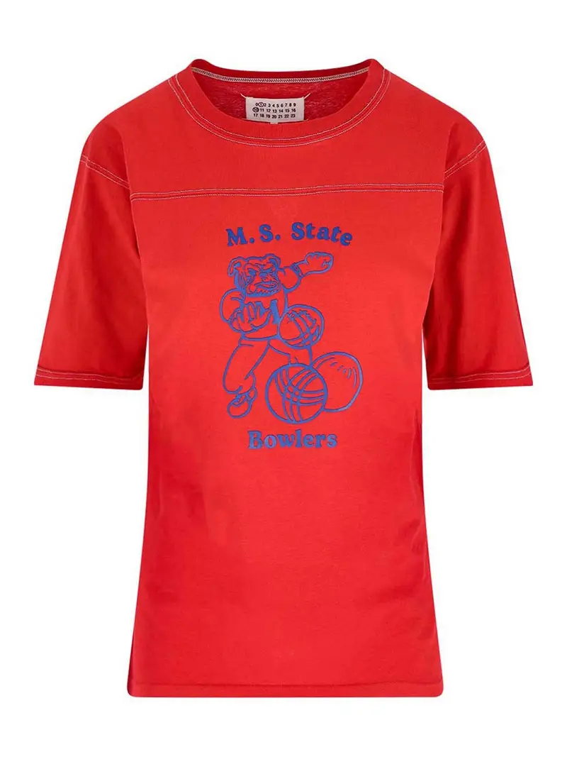 Logo della T-shirt Rosso