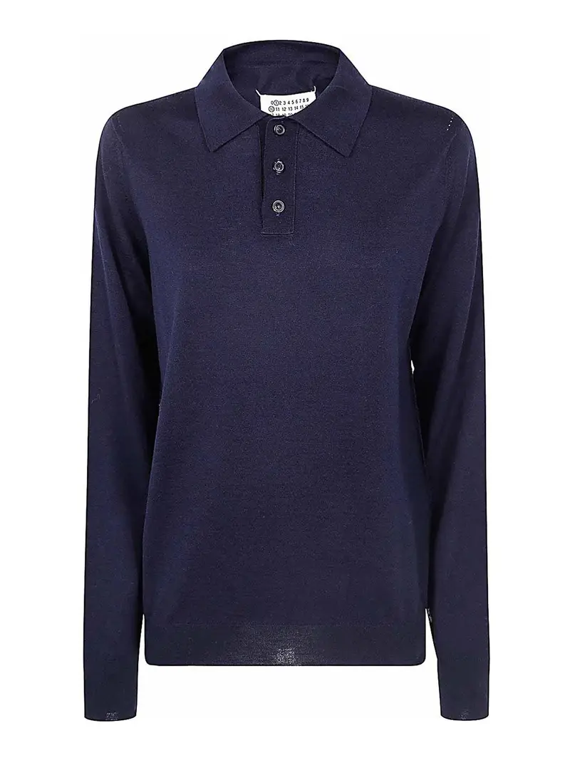 MAISON MARGIELA Polo Blu 3272541