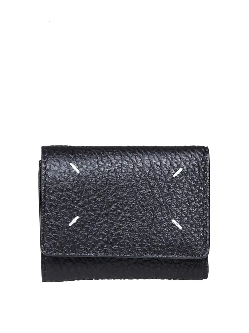 Portafoglio in pelle colore nero