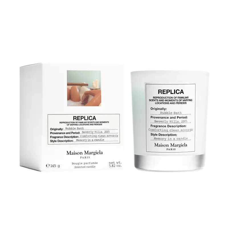 Replica Bubble Bath Candle 165g - - Candele profumate miniatura 2