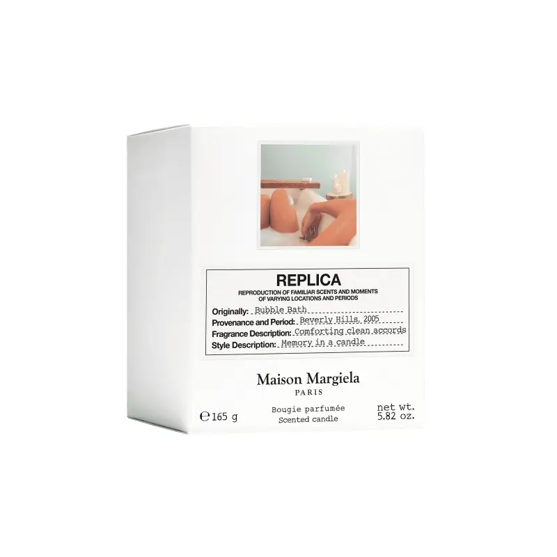 Replica Bubble Bath Candle 165g - - Candele profumate miniatura 3