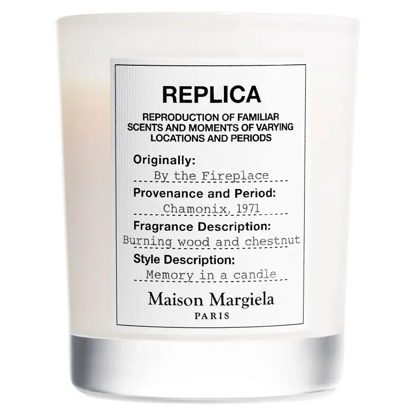 Replica By The Fireplace Candle 165g - - Candele profumate