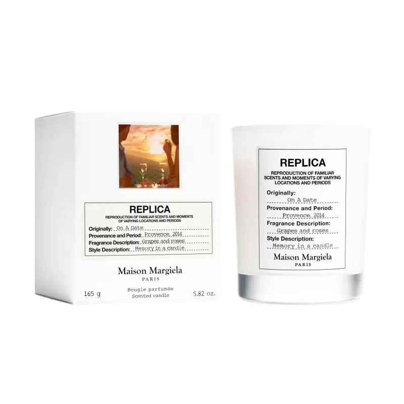 Replica On A Date Candle 165g - - Candele profumate miniatura 2