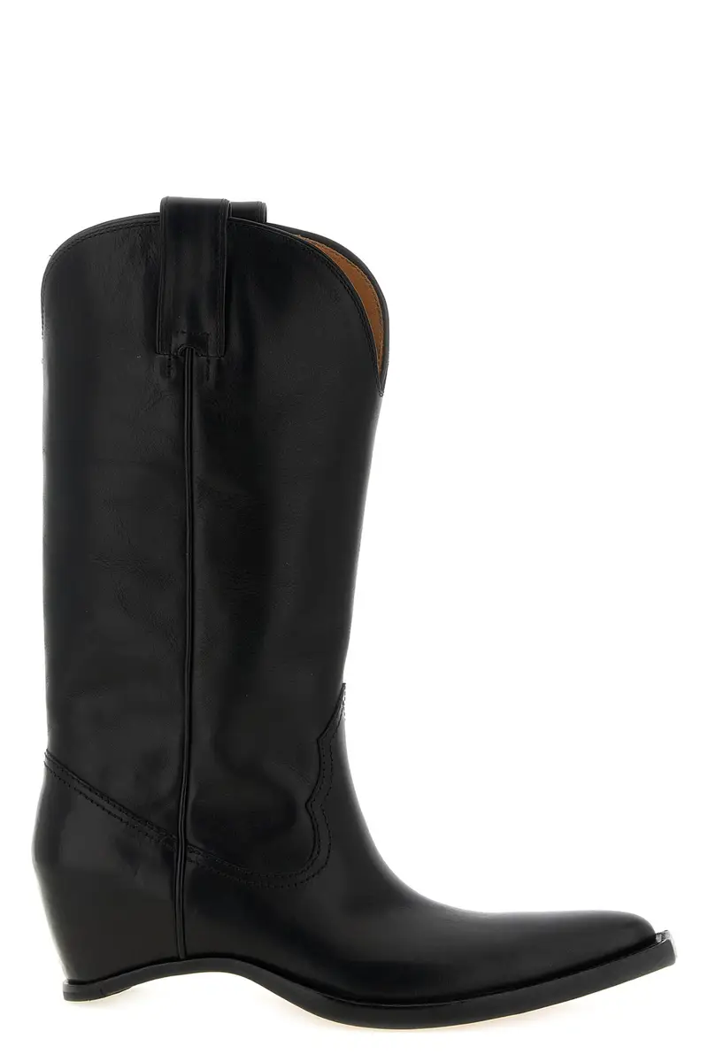 Stivale Heel-Less Nero