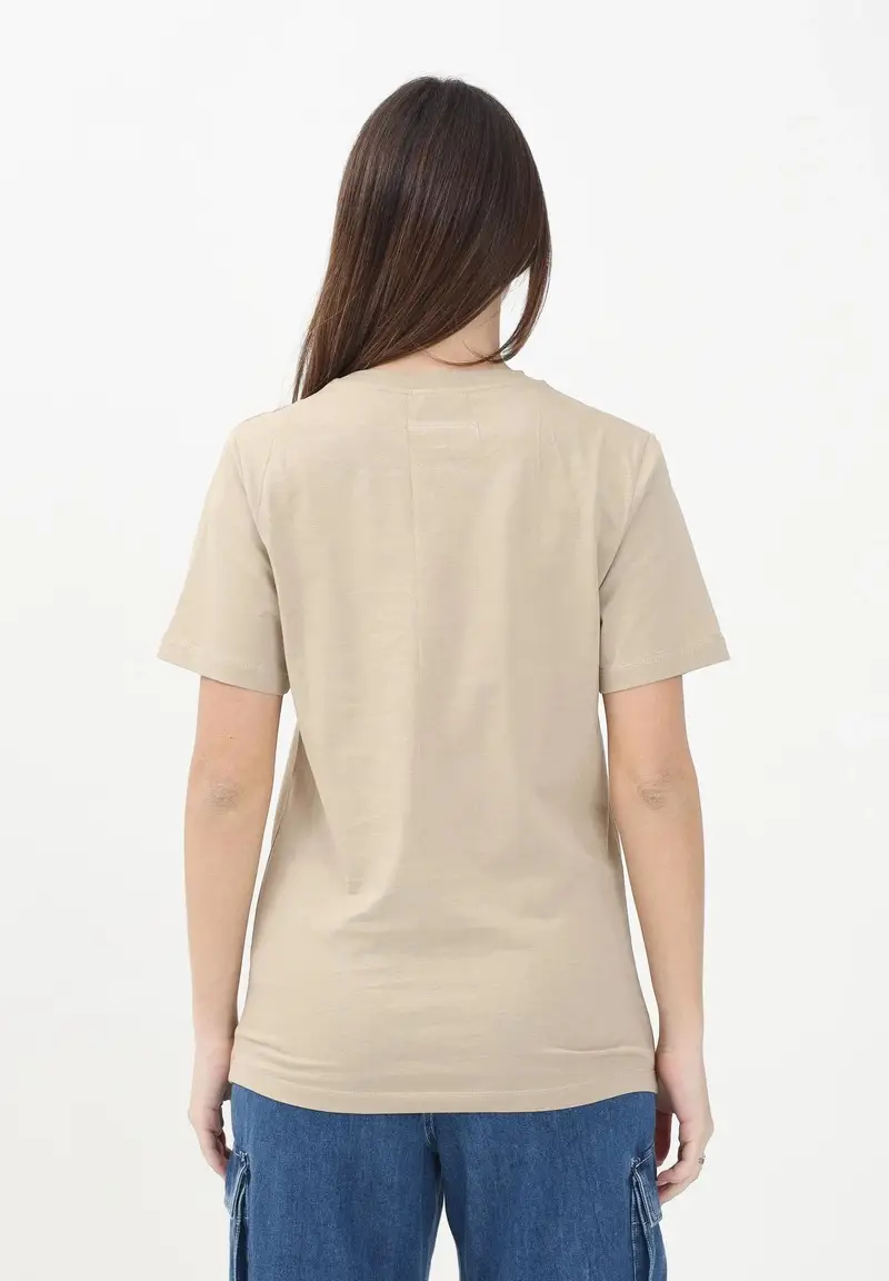 MAISON MARGIELA T-shirt Donna Beige 921712 miniatura 2