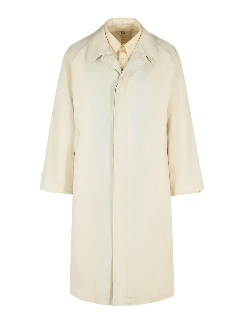 MAISON MARGIELA Trench Bianco 3265329