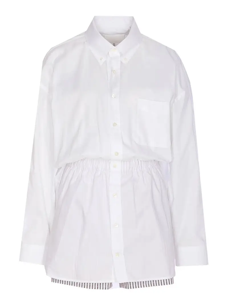 Tuta in cotone Bianco