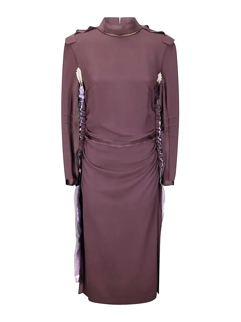 Vestito caduto Viola