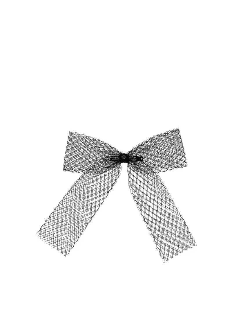 Fermaglio per capelli Aya Nero