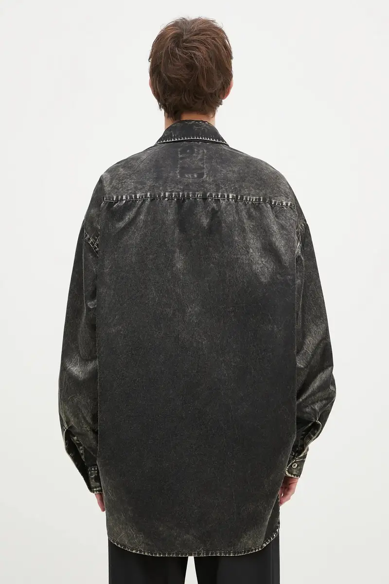 camicia Accessories Mixed Longsleeve Shirts uomo colore nero J13SH185 miniatura 3