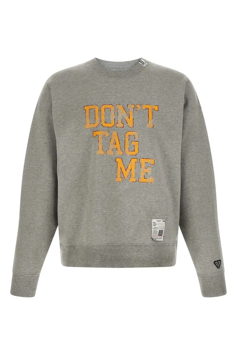 Felpa Don t Tag Me Grigio