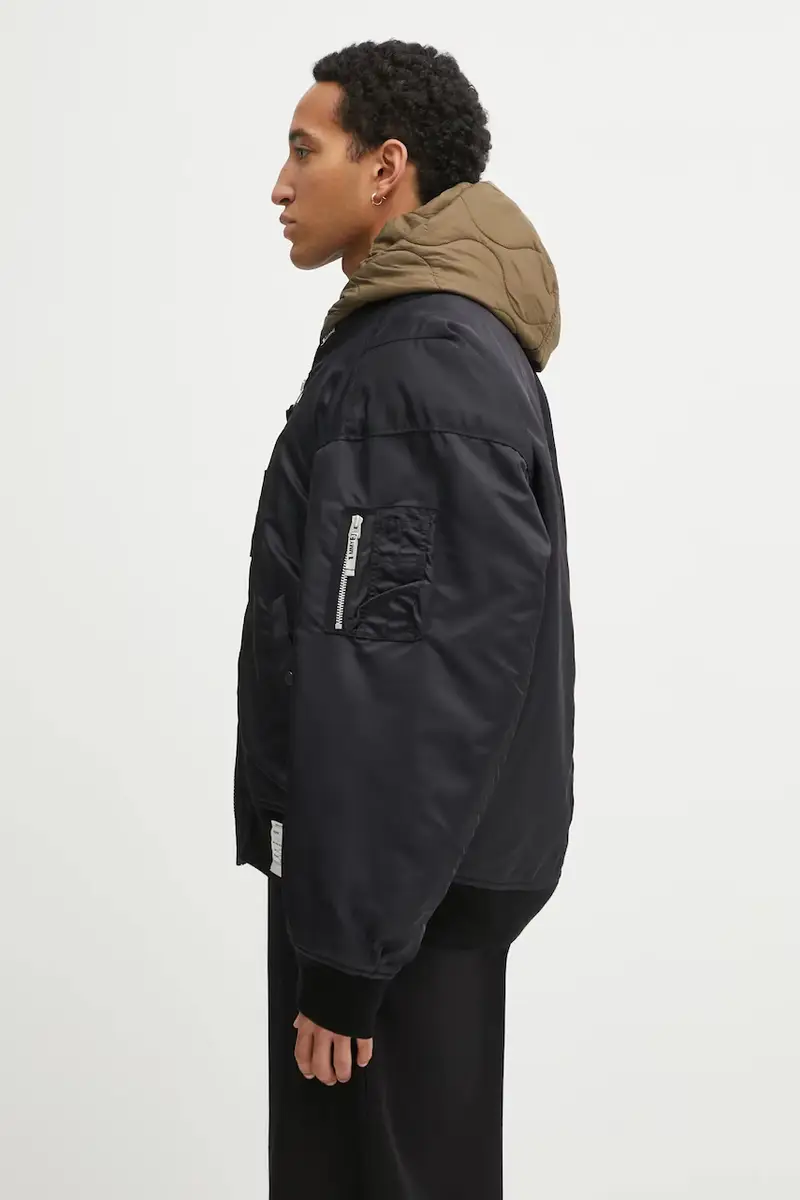 giacca colore nero A15BL062 miniatura 2