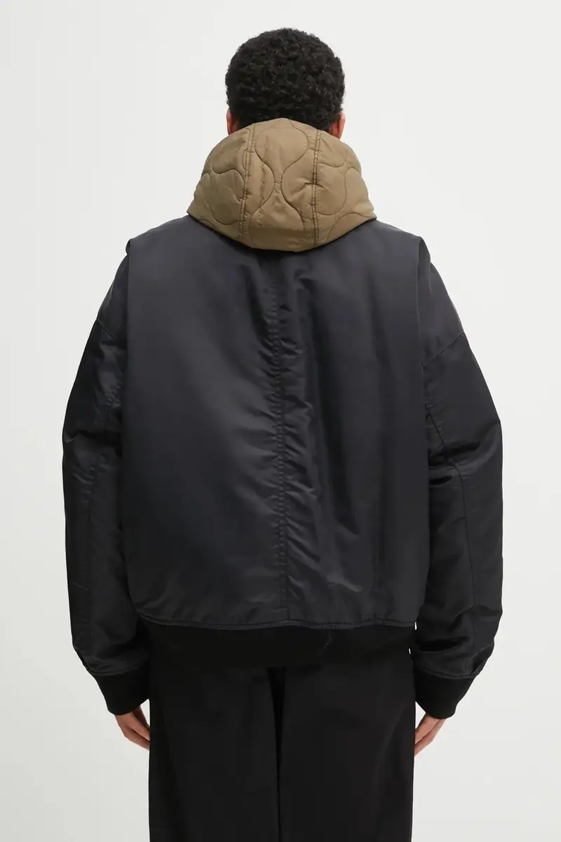 giacca colore nero A15BL062 miniatura 3