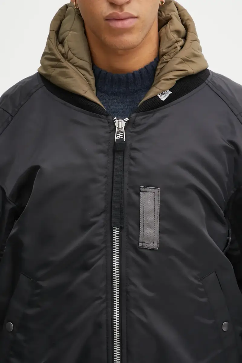 giacca colore nero A15BL062 miniatura 5