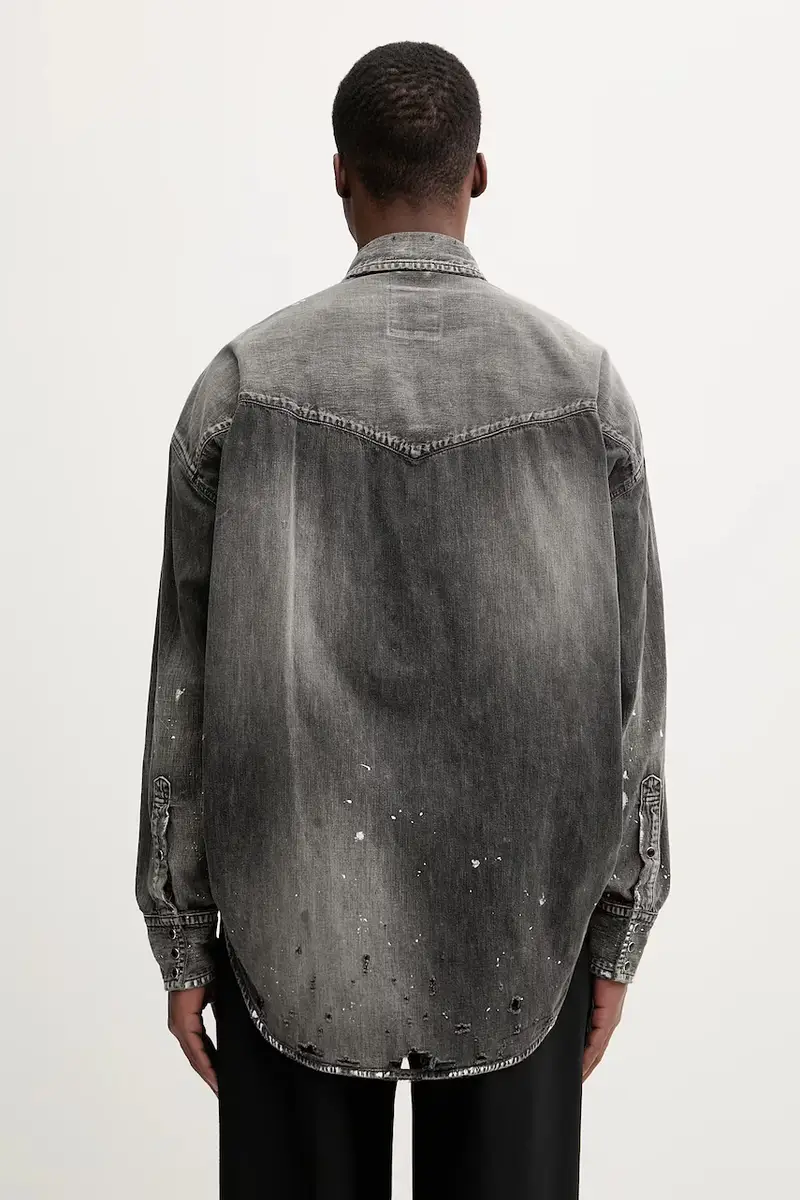 Maison MIHARA YASUHIRO Jeans Uomo Grigio 3944101 miniatura 3