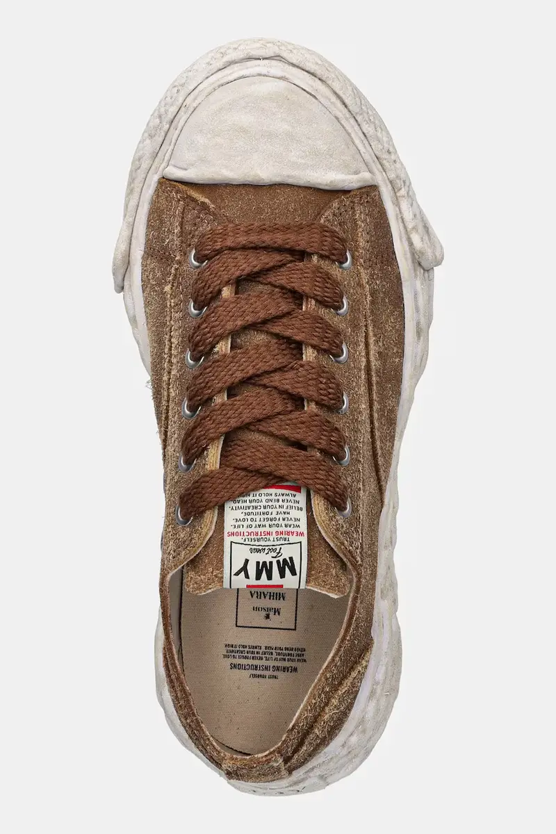 Maison MIHARA YASUHIRO Scarpe da ginnastica Marrone 3798557 miniatura 4