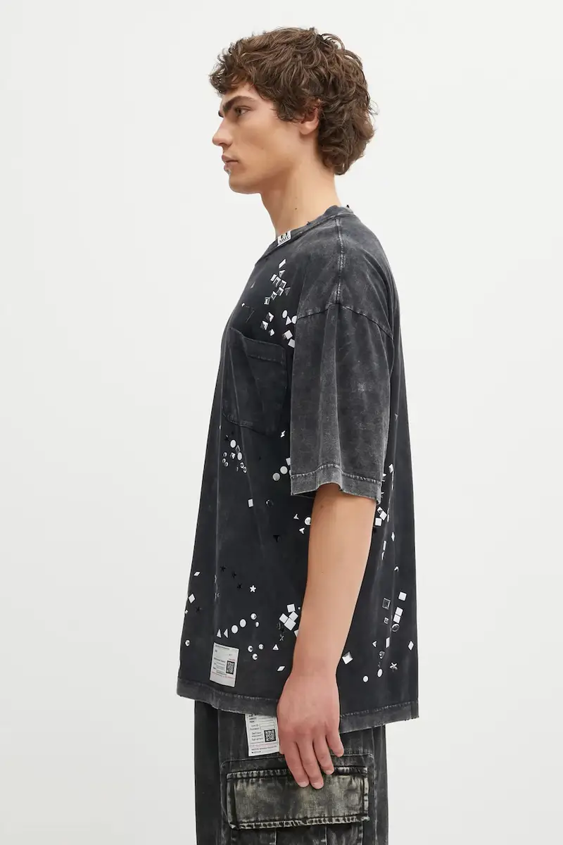 Maison MIHARA YASUHIRO T-shirt Uomo Nero 2734101 miniatura 2