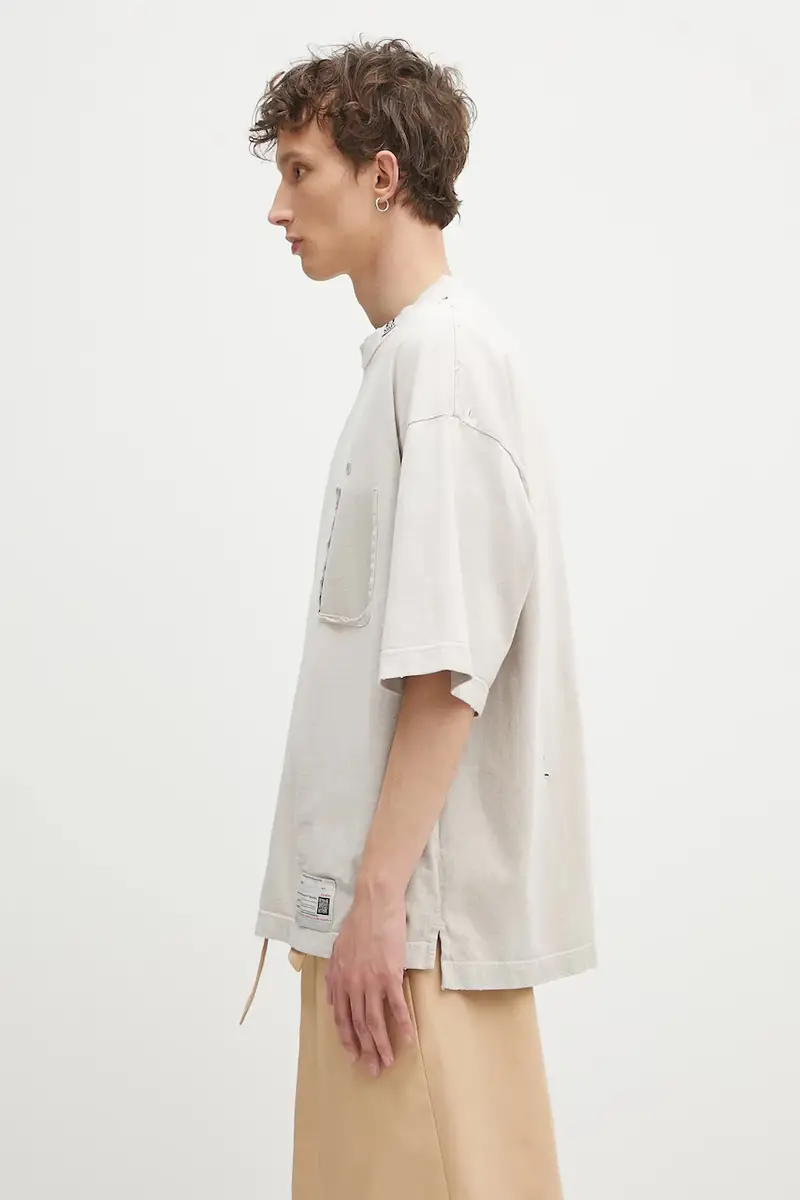 Maison MIHARA YASUHIRO T-shirt Uomo Beige 3170281 miniatura 2