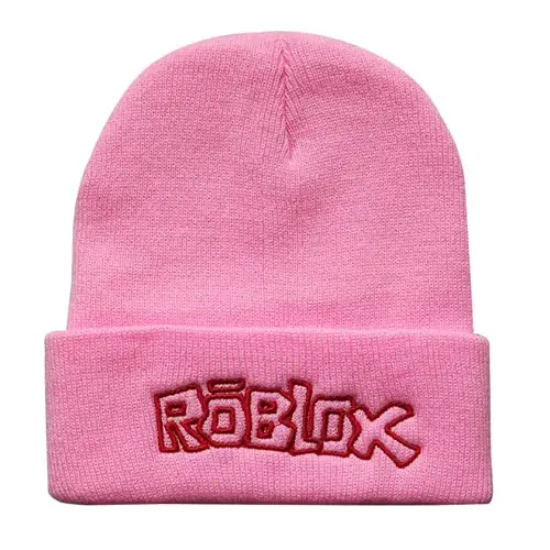 MAJEQZGY Roblox - Berretto in paglia Roblox invernale, morbido berretto da sci, idea regalo per bambini di età compresa