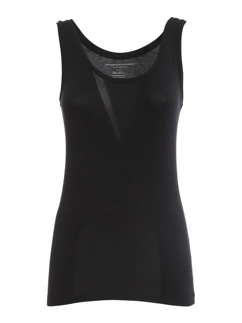 Canotta Soft Touch Nero