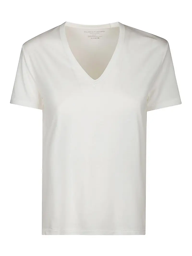 Majestic Filatures T-shirt Bianco 3856268