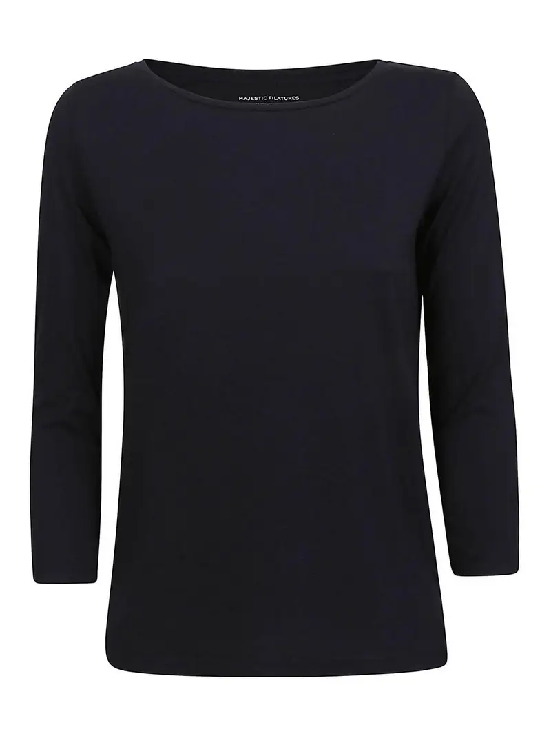 Majestic Filatures T-shirt Blu 3277051