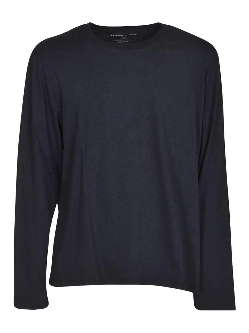 Majestic Filatures T-shirt Blu 4229537