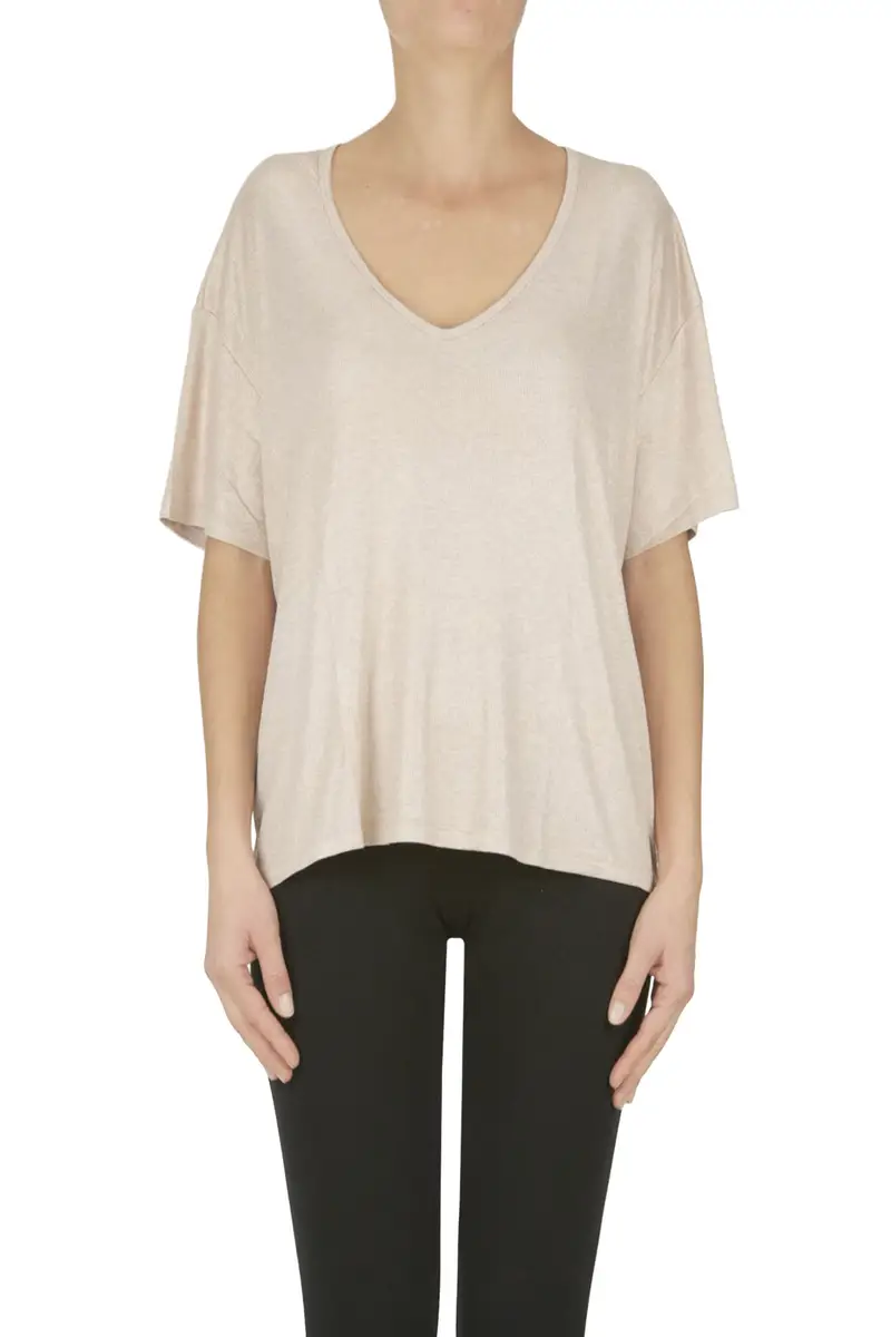 Majestic Filatures T-shirt Beige 3817064