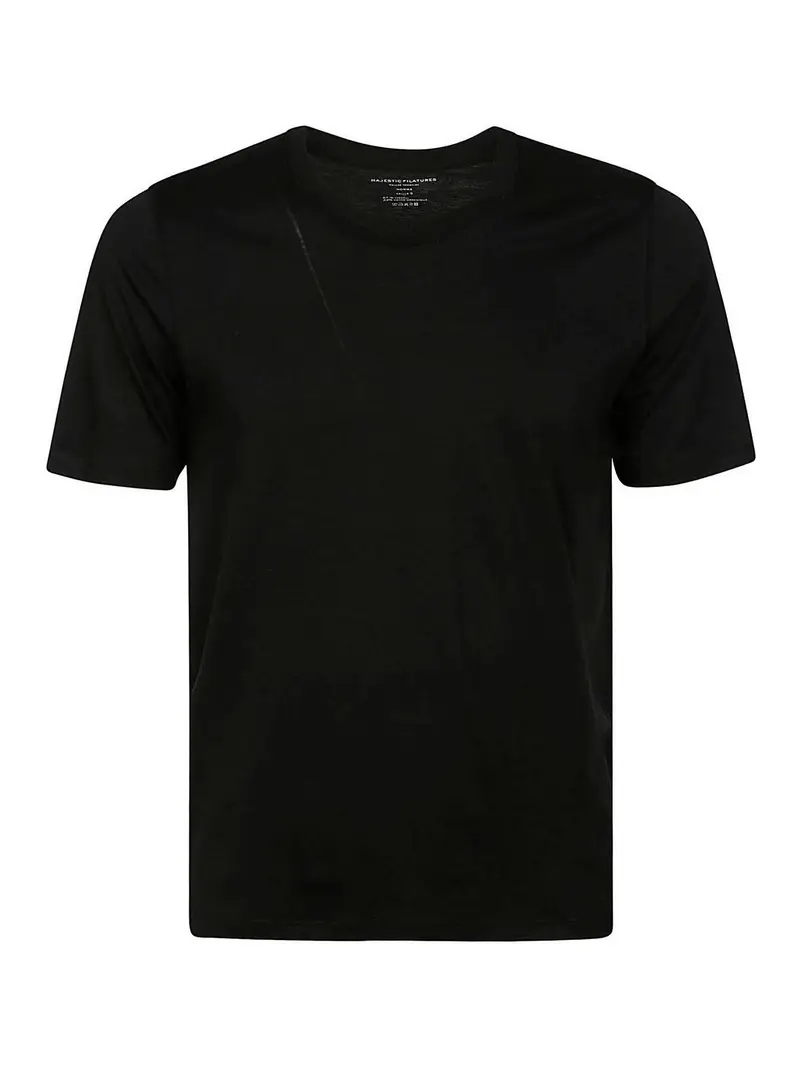 Majestic Filatures T-shirt Nero 3338743