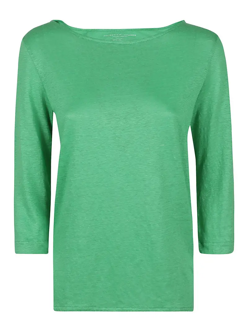 Majestic Filatures T-shirt Verde 3357221