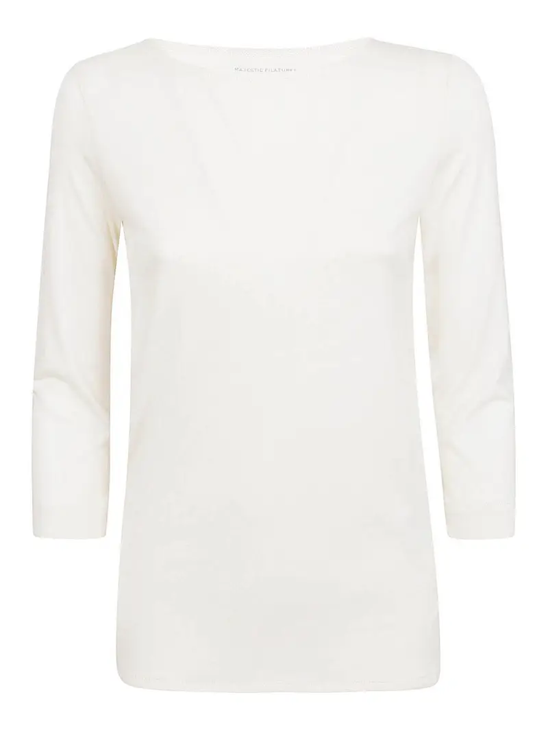 Majestic Filatures Top Beige 3254951